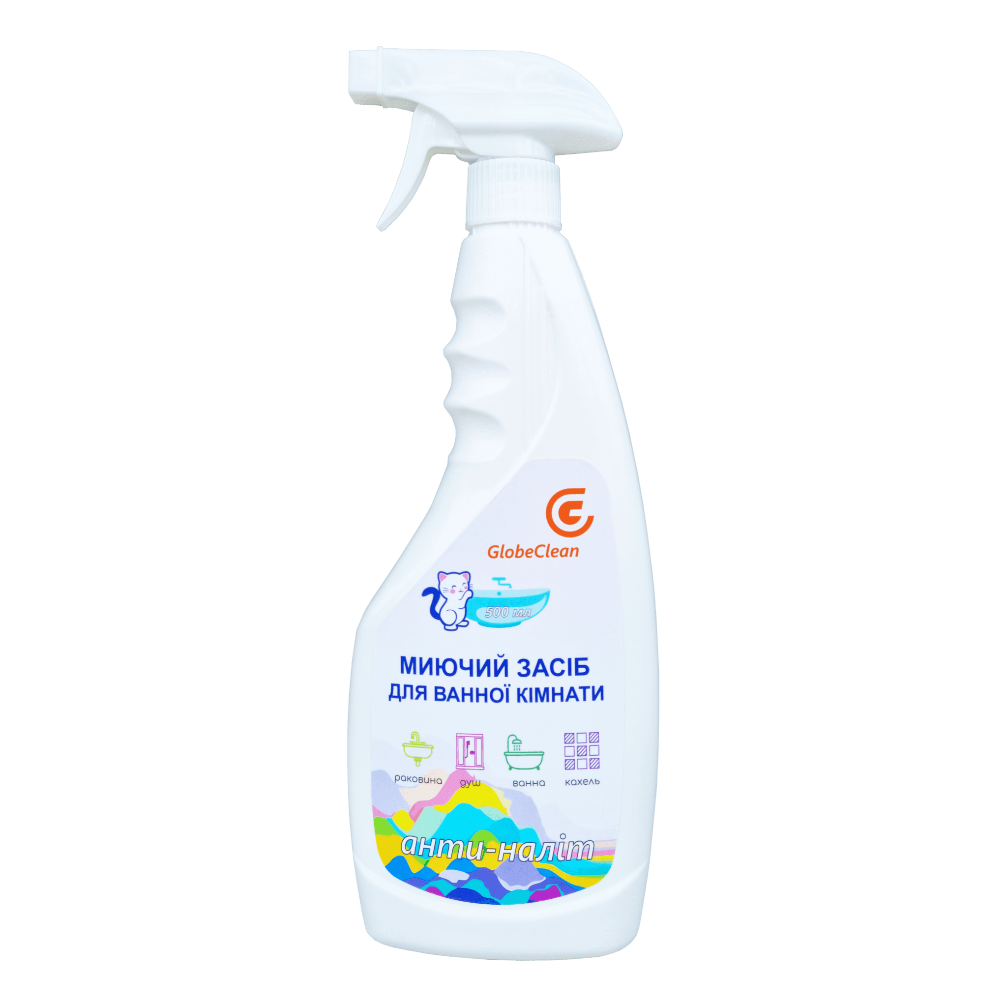 Засіб для ванної кімнати GLOBECLEAN 0,5 л.